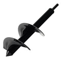 4 x 12 Inch Auger Drill Bit for Planting, Garden Spiral Drill Bit Rapid Bulb Planter Drill Auger for Planting Bulb Flower, Bedding Plant, Post or Umbrella Hole Digger for 3/8" Hex Drive