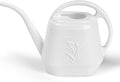 Plastic Watering Can - for Indoor and Outdoor Plant - 1 Gallon - White