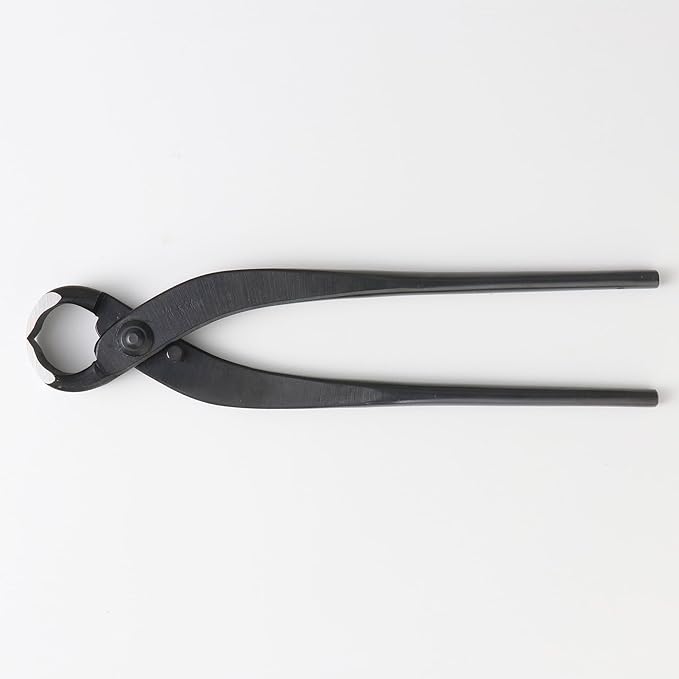 Wazakura Japan Hand Forged Bonsai Root Cutter 8.25" (210mm) - Japanese Carbon Steel Bonsai Tool for Root Cutting & Trunk Splitting - Handmade in Sanjo Niigata by Master Blacksmiths