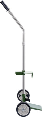 Potted Plant Mover Dolly with Flat-Free Rubber Wheels, Garden Pot Mover with Adjustable Grip, Max 200 Lbs Capacity, Plant Dolly Caddy Steel Baseplate Ergonomic Design for Carrying Heavy Pots