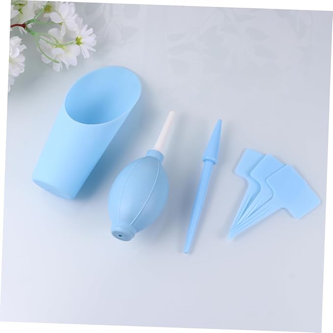 YARNOW 12Pcs Mini Gardening Tool for Succulent Plants Durable Blue Gardening Accessories for Home and Store Use Flower Growing Supplies for Enthusiasts