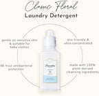 Laundrin Laundry Detergent Classic Floral, 2pk - Gentle Laundry Soap Detergent - Liquid Laundry Detergent - Eco-Friendly & Plant-Based Detergent - Laundry Liquid Soap - Baby Detergent, Baby & Pet Safe