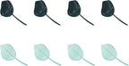 8 PCS Watering Leaves Plastic Plant Pot Watering Funnel Leaf Shape Drip Irrigation Device for Indoor and Outdoor Plants