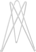 BWESOO White Air Plant Holder Metal Flower Stand Geometric Iron Tillandsia Holder Plant Stands Art Display Home Garden Ornaments Tillandsia Holder