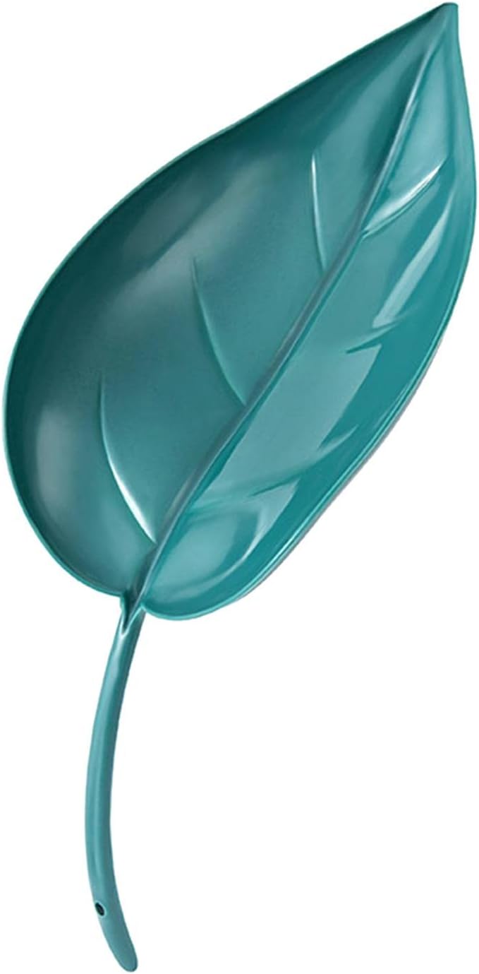Fenteer 10 Pieces Pot Watering Set Leaf Shaped for Indoor Bonsai Watering Devices, Dark Blue