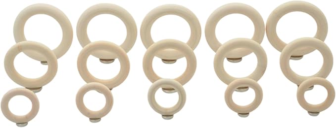 15-Pack Magnetic Air Plant Holders, Breathable Wire Tillandsia Hangers for Fridge & Metal Wall, Modern Miniature Plant Display Rings for DIY Fairy Gardens and Home Decor (Assorted Mix)