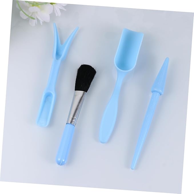 YARNOW 12Pcs Mini Gardening Tool for Succulent Plants Durable Blue Gardening Accessories for Home and Store Use Flower Growing Supplies for Enthusiasts