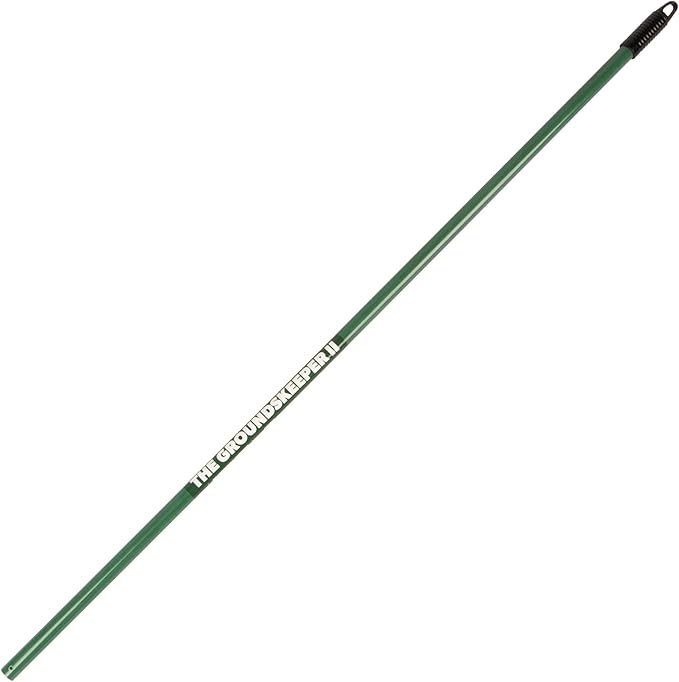 THE GROUNDSKEEPER II 55-inch Lightweight Fiberglass Replacement Rake Handle Only (Green)
