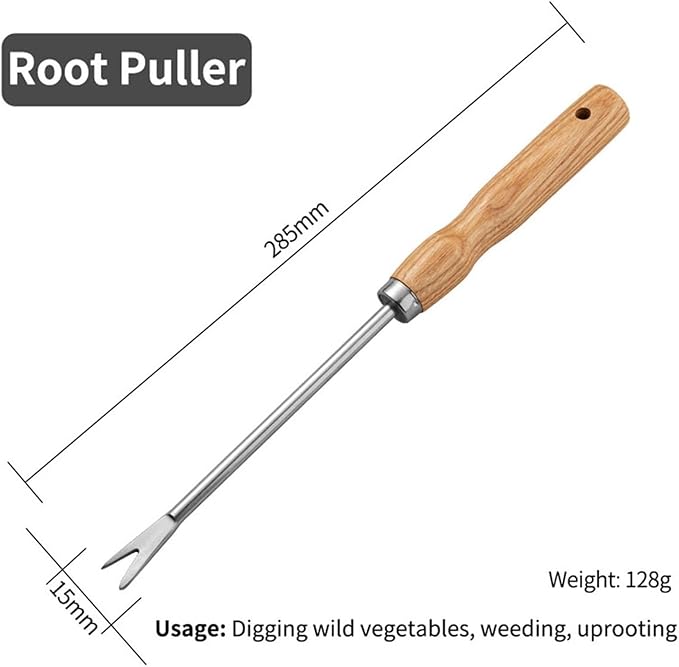 5 Pcs Professional Gardening Kit Stainless Steel Tools for Pots Beds Containers