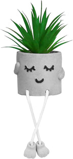 Small Artificial Succulent Plant in Pot 1PC - Lifelike Fake Succulent for Indoor Home Decor,Real Touch Mini Potted Plant for Bathroom Kitchen Window Sill,Office Desk,Shelf Decor Accessories