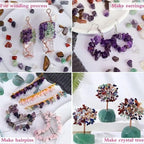YATOJUZI Blue Sodalite 1LB Aquarium Gravel Rocks Bulk Wholesale Tumbled Crystals Stones Chips Crushed Reiki Energy Balancing Gemstones for Planters Vase Filler Fountain Fish Tank Potted Decor