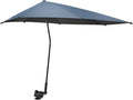 G4Free UPF 50+ Adjustable Beach Umbrella XL with Universal Clamp for Chair Stroller Wheelchair Golf Cart Bleacher Patio