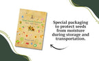 Vegetable Seeds for Planting Vegetables - Variety Salad Pack - Romaine Lettuce - Cherry Tomato - Cucumber - Bell Pepper!