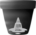 10 Pcs Cone Flower Pot Mesh Pad, Pot Bottom Grid Mat Drainage Screens Drainage Netting(74mm*10)