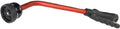 Dramm Kaleidoscope Rain Wand – 16” Touch-N-Flow with Trigger Shut-Off Valve & Lock, Gentle Shower Watering Wand for Plants, Hanging Baskets & Garden Beds – Red