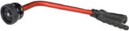 Dramm Kaleidoscope Rain Wand – 16” Touch-N-Flow with Trigger Shut-Off Valve & Lock, Gentle Shower Watering Wand for Plants, Hanging Baskets & Garden Beds – Red