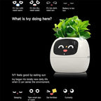 Smart Flowerpots,Smart Pet Planter,Ai Planter,Intelligent Flowerpots,Multiple Expressions,7 Smart Sensors, And Ai Chips Make Raising Plants Easy And Fun For Living Room,Desk,Plant-free (Pink)
