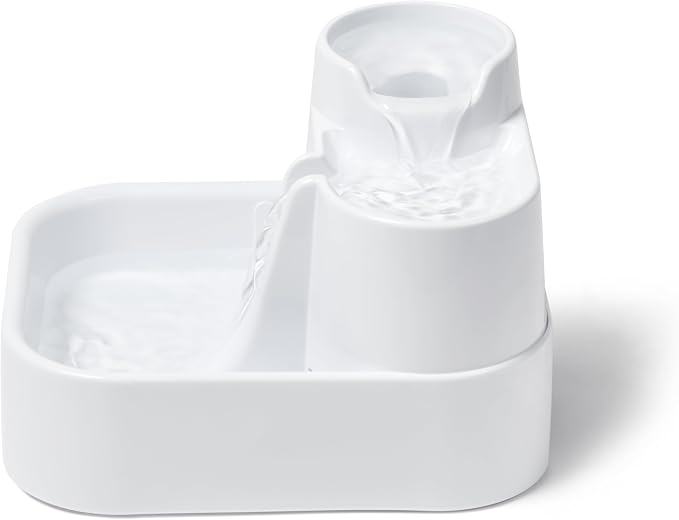 Cat Mate Multi-Level Pet Water Fountain (335) - BPA and BHT Free 3-Stage Filter, for Cats & Small Dogs, Quiet and Hygienic Drinking Fountain, 70 fl. Oz Capacity