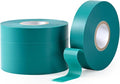 TELENT OUTDOORS 4 Rolls Stretch Tie Tape, 1” Wide 200FT Reusable Garden Plant Ties Green Tapes for Plants, Thick Garden Vinyl Stake Ribbon for Branches Flowers Tomatoes Indoor Outdoor Greenhouse