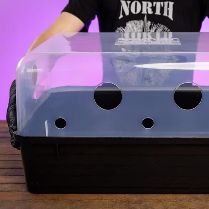 'Boomr Bin' Mushroom Monotub & Fruiting Chamber | Grow Your Own Mushrooms | North Spore