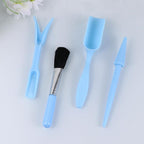 12Pcs Succulent Plant Growing Tools Set with Mini Plastic Hand Tools for Indoor Gardening and Potted Plants, Blue Gardening Accessories Kit for Home and Store Use