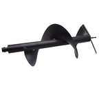 12-in Earth Auger Drill Bit, Garden Plant Flower Auger Rapid Planter Compatible Gas Powered Post Fence Hole Digger with 3/4 Shaft