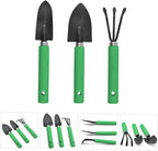 UPKOCH Mini Gardening Tool Set for Indoor Succulent Planting – 3-Piece Stainless Steel Flower Planting Kit Ergonomic Handles for Bonsai and Indoor Plant Care