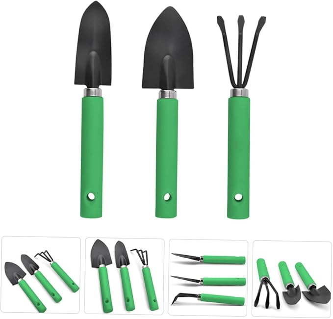 UPKOCH 2 Sets Miniature Planting Tool Indoor Succulent Transplanting Kit for Bonsai Potted Plants Gardening Tools Easy to Hold for Adults