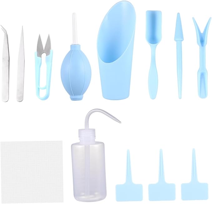 BESPORTBLE 12pcs Pot Plant Tools Mini Potted Tools Kit Gardening Accessories Indoor