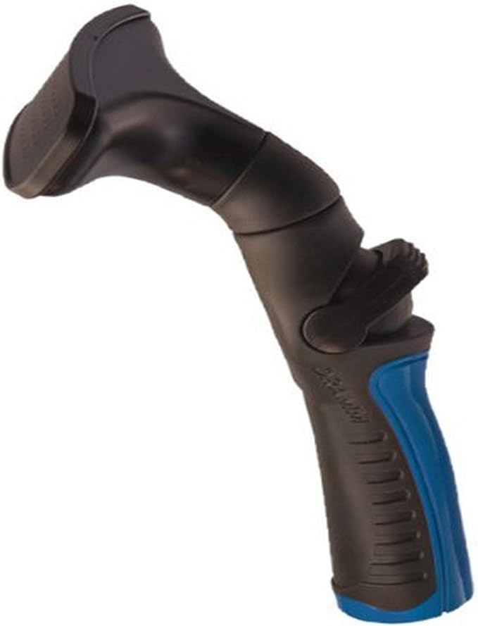 Dramm One Touch Fan Nozzle Handlheld Sprayer with Thumb Control Water Flow, Perfect for Water Restricted Areas When Watering Plants, Pots, Baskets, Vegetables, Blue