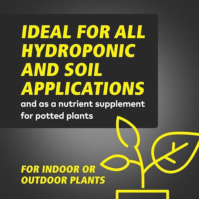 General Hydroponics FloraBloom 0-5-4 Plant Food, Part of FloraSeries Advanced Nutrient System for Plants, 16 oz.