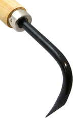 KAKURI Root Hook Japanese Gardening Tool for Loosing Soil 8.2", Root Pick Repotting Tool for Bonsai and Gardening, Japanese Hand Forged Carbon Steel, Made in Japan