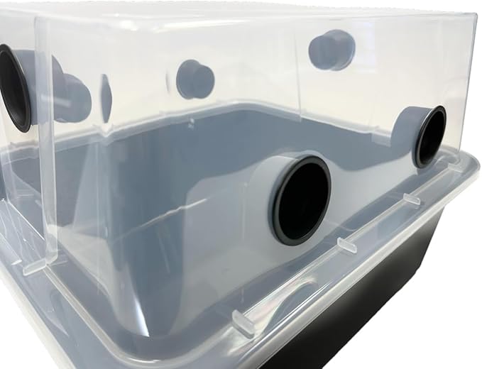 Myco Labs Grower's Select Mushroom Monotub Fruiting Chamber with Filter Disks and Liner