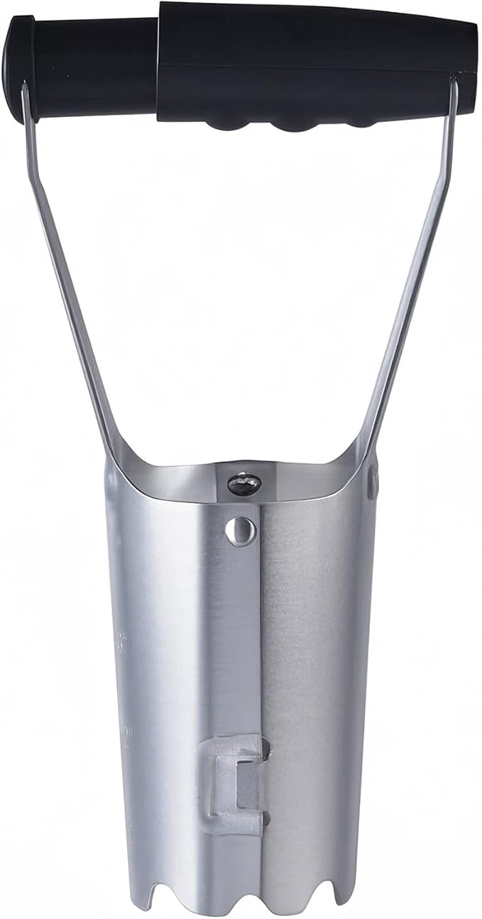 Toresano Bulb Planter, Bulbs Transplanter Designed for Automatic Soil Release with Depth Marker for Dgging Holes and Planting Tool for Tulips, Daffodils, Dahlias