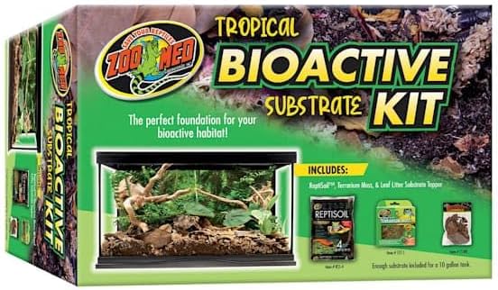 Zoo Med Tropical Bioactive Substrate Kit 10 Gallon