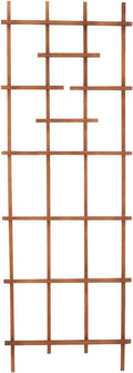Panacea 82426 72" Brown Wood Ladder Trellis