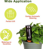 vensovo Terracotta Self Watering Spikes - 16 Pcs Potted Plant Watering Devices Vacation Self-Watering Stakes for Outdoor, Indoor Plants, Wine Bottle