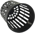 xGarden - Lightweight Economy Net Pots - Thin Lip & Slotted Sides - for Hydroponics & Aquaponics - UV Resistant & BPA Free Plastic - Indoor or Outdoor Growing - Black 2" Round Mesh Pot Cups - 50 Pack