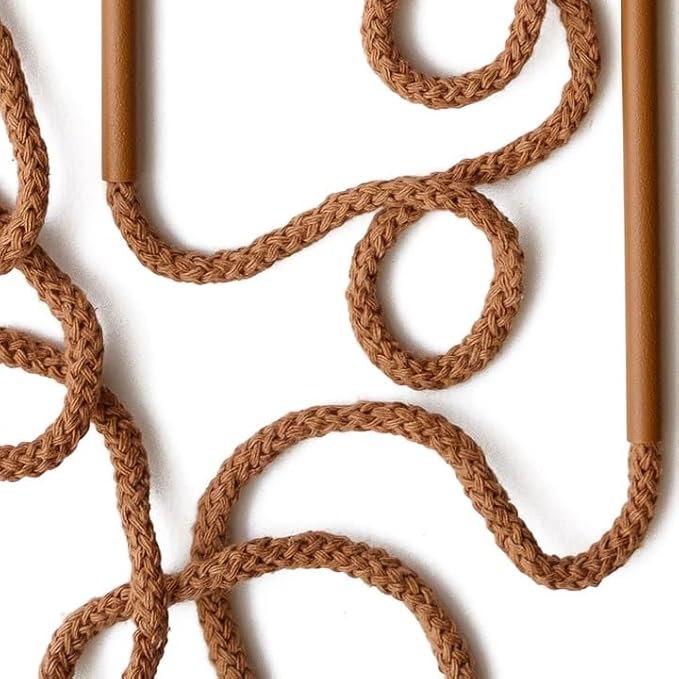 Beautiful Self-Watering Wick System for Effortless Plant Care, Automatic Drip Irrigation, Sustainable & Stylish Scandinavian Design, Ideal for House Plants (M, Brown Terracotta)