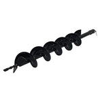 XtremepowerUS 4" Inch Auger Digging Bit for Post Holes Replacement Earth Digger Planting Drill Fence Hole Maker Grass Plant Hole Fit for 3/4" Shaft
