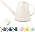 Watering Can for Indoor Plants, Small Watering Cans for House Plant Garden Flower, Long Spout Water Can for Outdoor Watering Plants 1. 8L 1/2 Gallon (White)