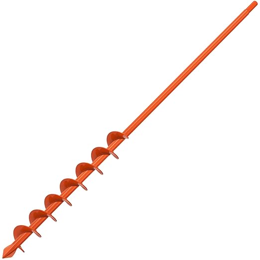 1.6" X 32" Auger Drill Bit for Planting Garden Hole Drill Auger for Hole Digger Auger for Drills Bulb Planter Tool for Bulb Vegetable Flower Planting - Fit for 3/8 Inch Hex Drive