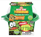 Toys By Nature Character Micro Micro Dome Terrariums Starter Kit, Complete Terrarium Supplies Included, Beginner-Friendly Plant Lovers, Fred The Ferocious Flytrap