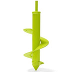 XtremepowerUS 3.5” x 8.5" inch Auger Drill Bit Garden Plant Flower Bulb Auger Earth Fence Dirt Hole Digger Bedding Plant Auger for 3/8” Hex Drive Drill