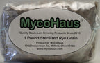 MycoHaus Mushroom Growing Kit | Sterilized Rye Grain | Magic Indoor Grow Bags for Mushrooms | Shroom Home Cultivation Magic Supplies | Without Spores | Without Injection Ports | 1 Pound (24 Pack)