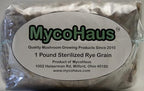 MycoHaus Mushroom Growing Kit with Injection Ports | Sterilized Rye Grain | Magic Indoor Grow Bags for Mushrooms | Home Cultivation Supplies | Without Spores | 1 Pound (36 Pack)