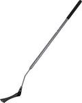 Walensee 48-Inch Long Handle Grass Whip, Scythe with Double-Edged Serrated Steel Blade, Soft Rubber Grip, Cut Tall Grass and Overgrown Weeds in The Yard, Fields, and Ditches, Black, 1 Pack