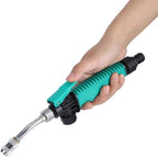 High-Pressure Garden Hose Nozzle Sprayer with Flow Control Valve, Adjustable Watering Wand for Car Washing, Garden Irrigation, and Household Cleaning (11.8in)