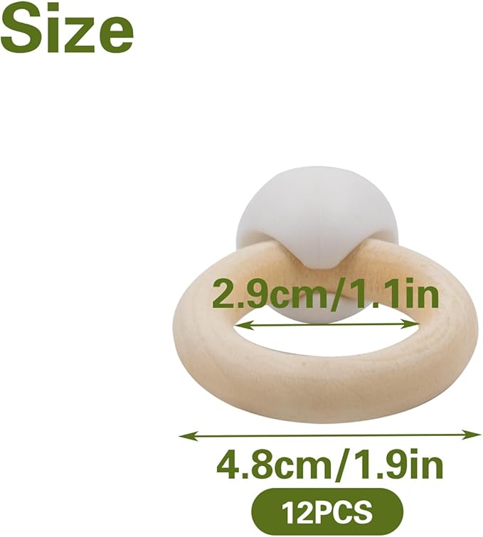 20 PCS Air Plants Holder with White Self-Adhesive Buckles, Wall Mounted Wooden Live Tropical Air Plant Hanger for Home Office Decoration (Plants Not Included)