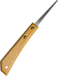 KAKURI Bonsai Saw 3-1/8" (80mm) Professional Japanese Carbon Steel Bonsai Pruning Tool, Small Bonsai Keyhole Saw, Made in JAPAN